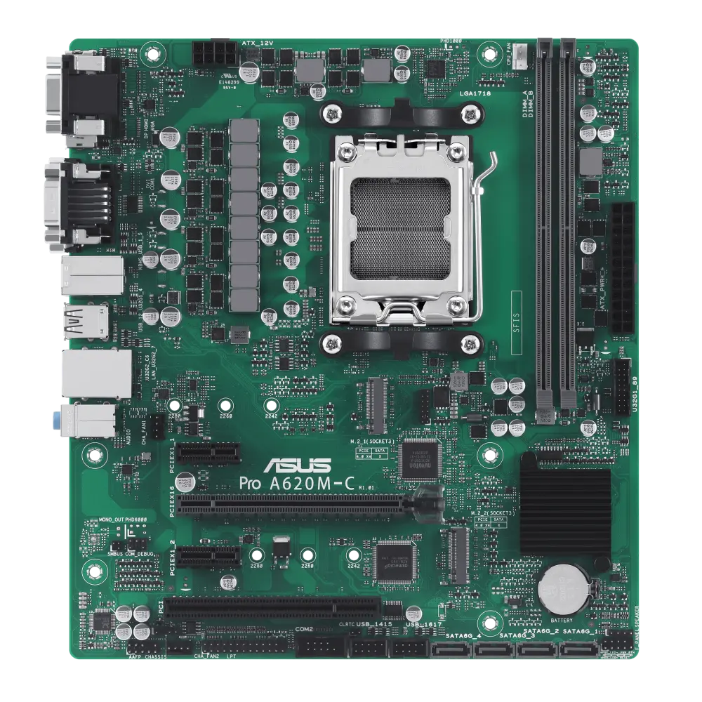 ASUS Pro A620M-C-CSM official product image