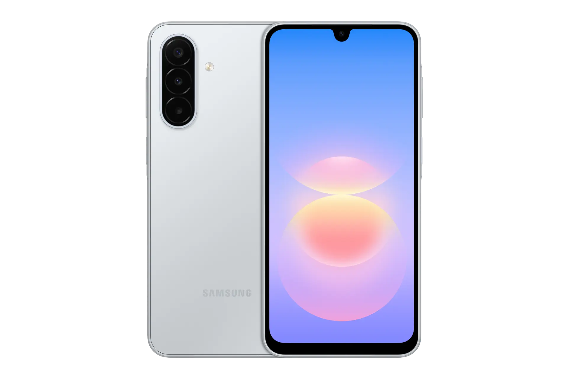 Galaxy A18 Front Silver 