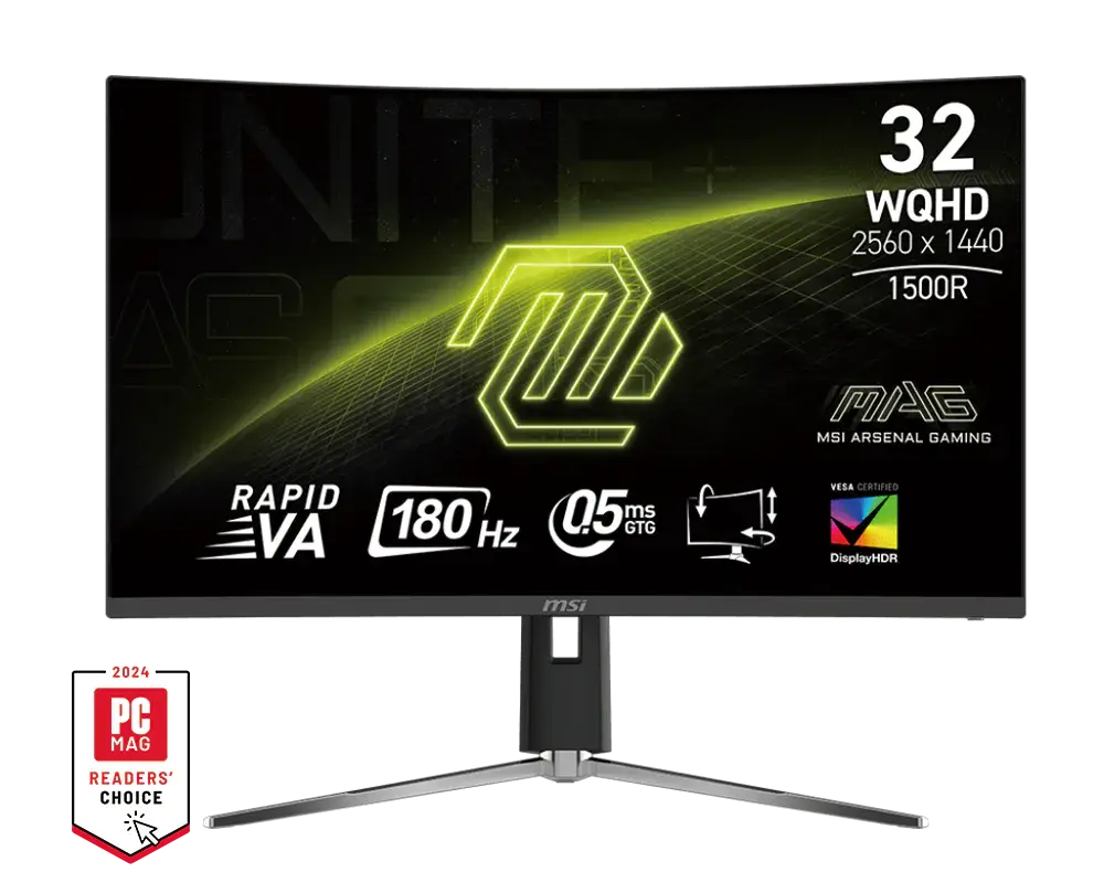 MSI MAG 32CQ6PF — original manufacturer model image