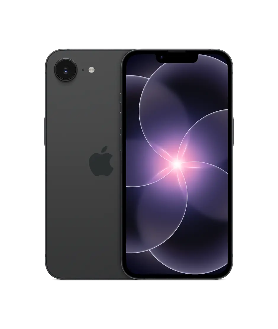 Apple iPhone 17e in Black, official product view