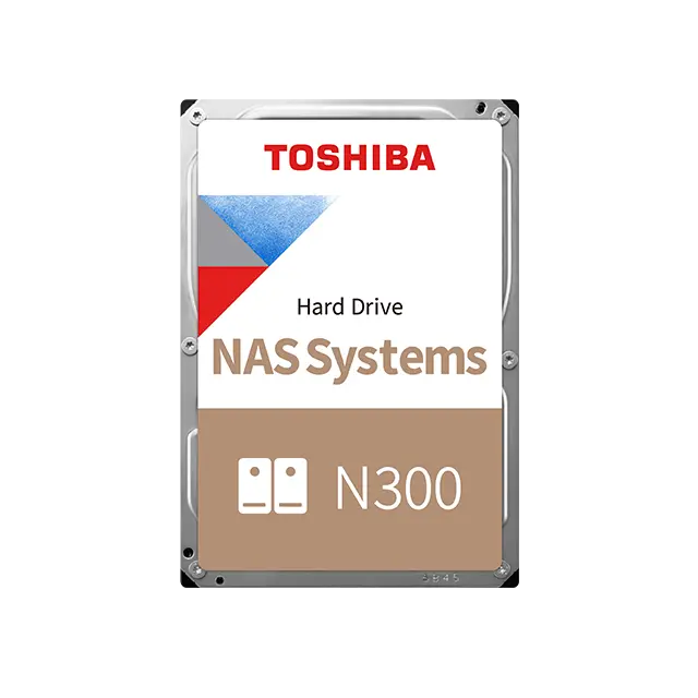 Toshiba N300 NAS 3.5-inch hard drive, front label view