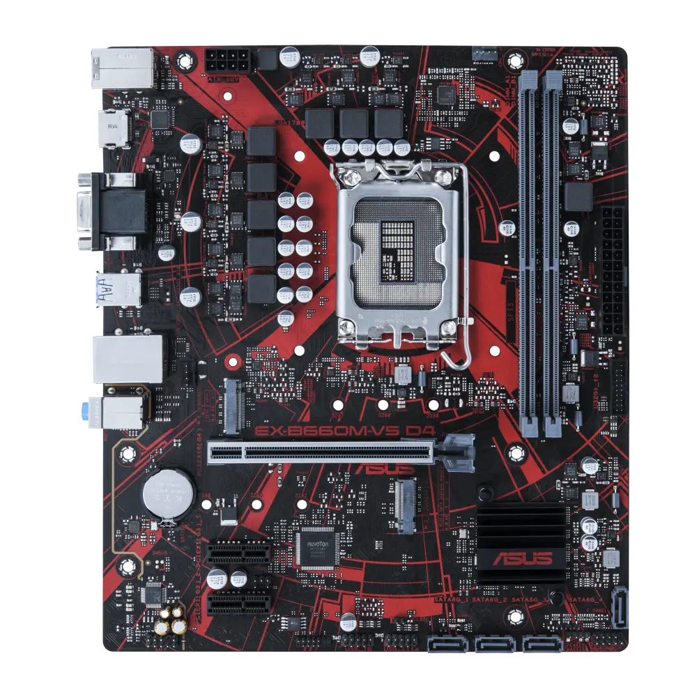 ASUS EX-B660M-V5 D4 official product image