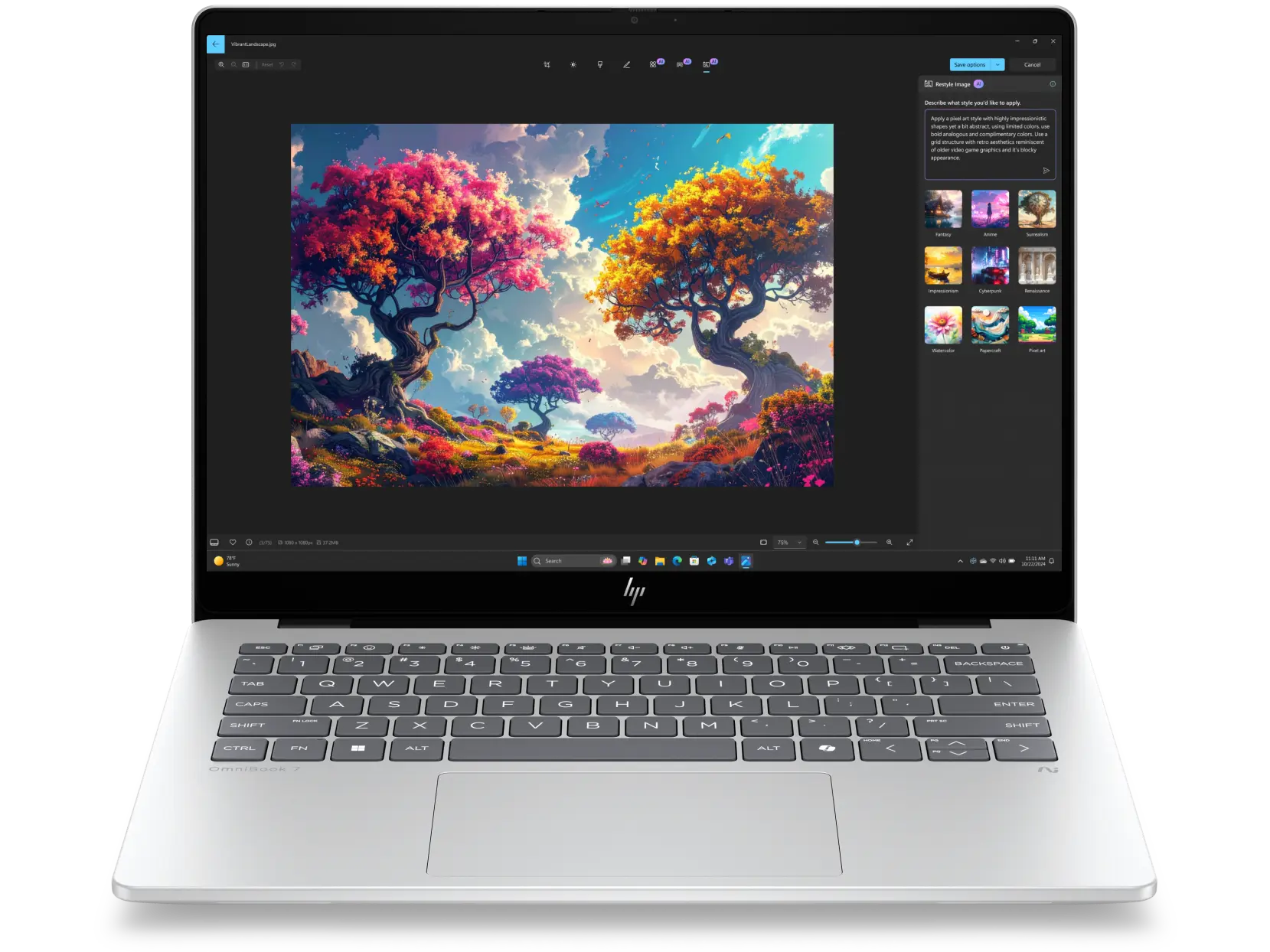 HP OmniBook 7 Laptop Next Gen AI 14-hg0003nax official product image