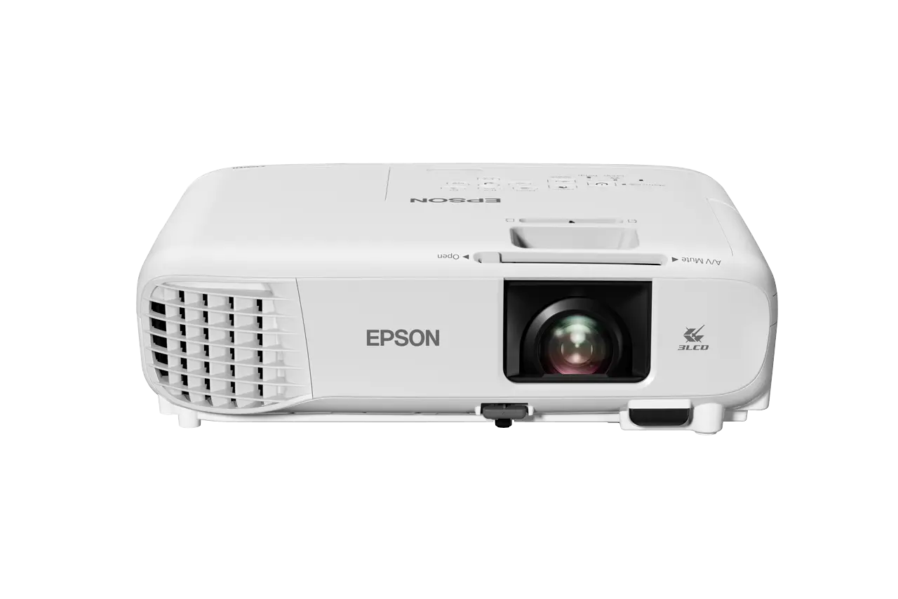 Epson EB-E24 XGA, 3600 lumens projector, up to 350''. — exact V11HB51040 manufacturer product image