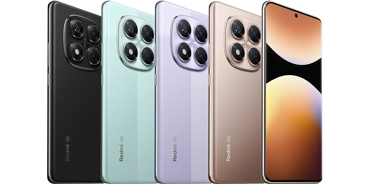 REDMI Note 14 Pro 5G official manufacturer specification illustration