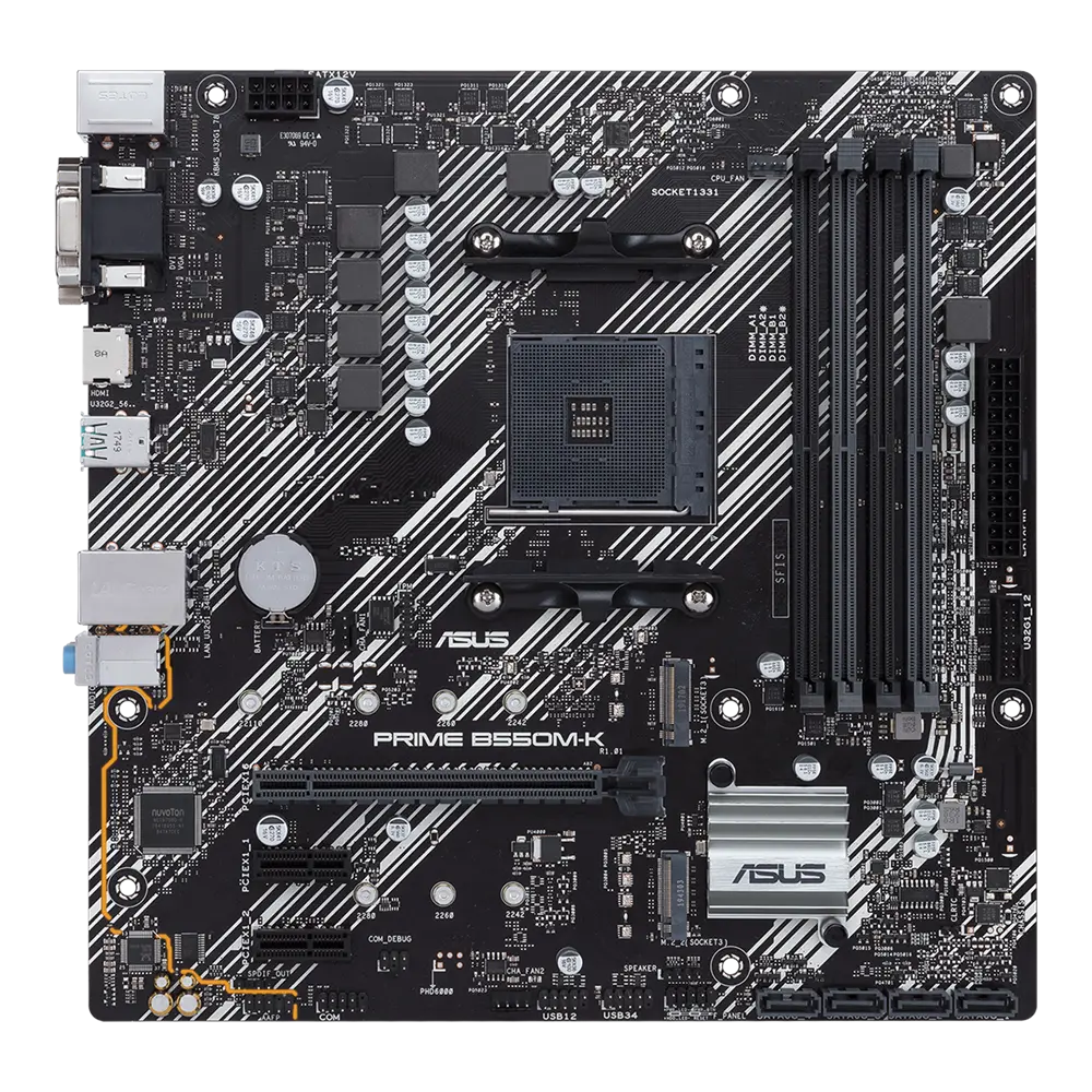 ASUS PRIME B550M-K official product image
