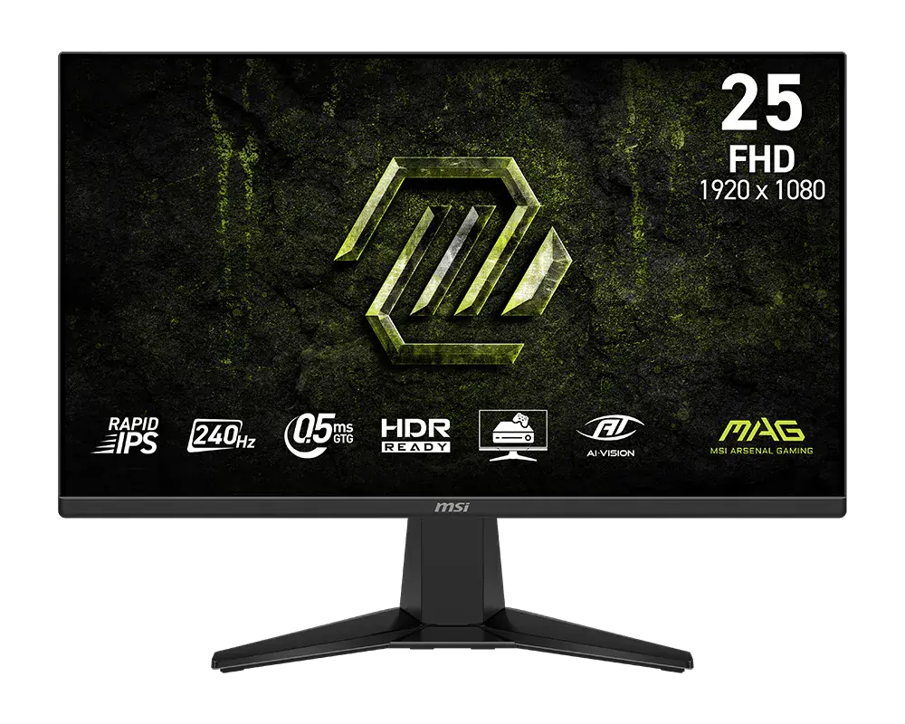 MSI MAG 255F X24 — original manufacturer model image