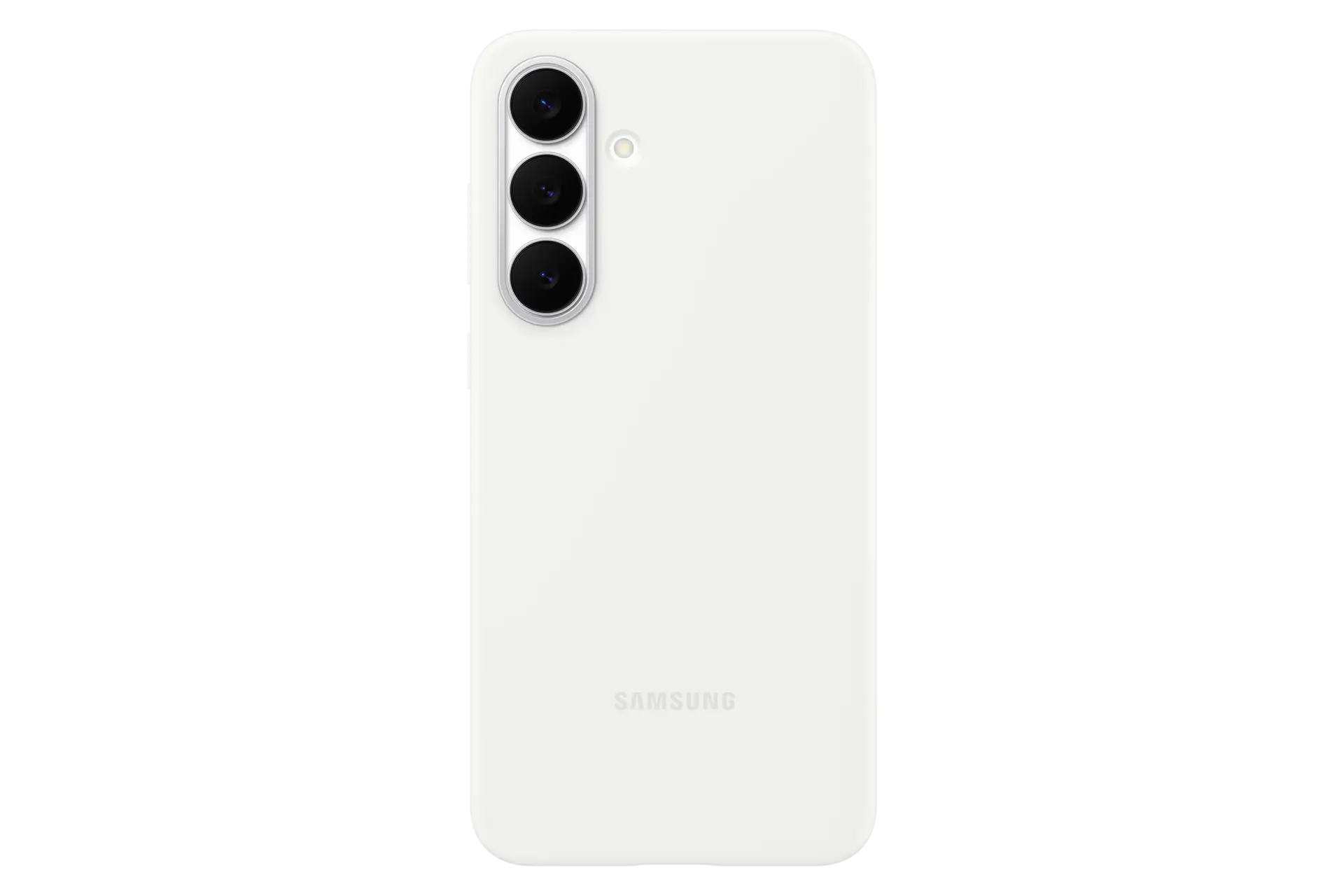 Silicone Case for Galaxy S25 FE Front White 