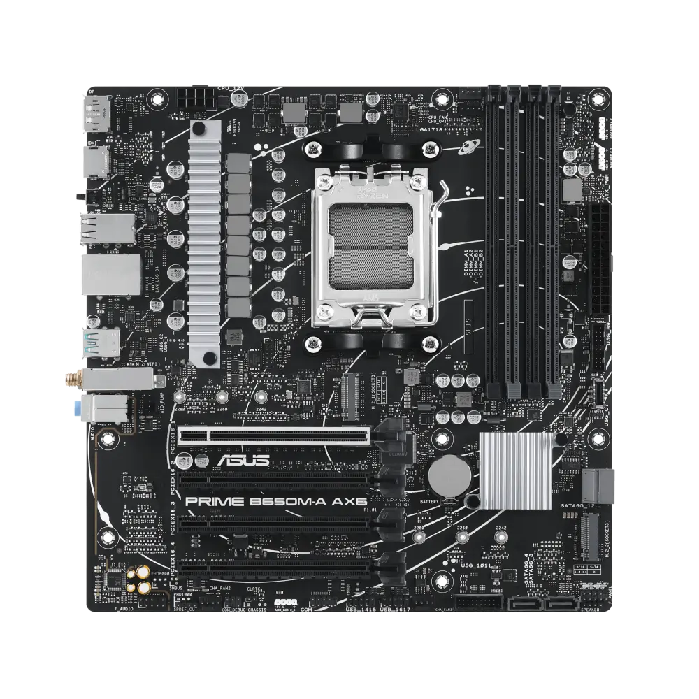ASUS PRIME B650M-A AX6 official product image