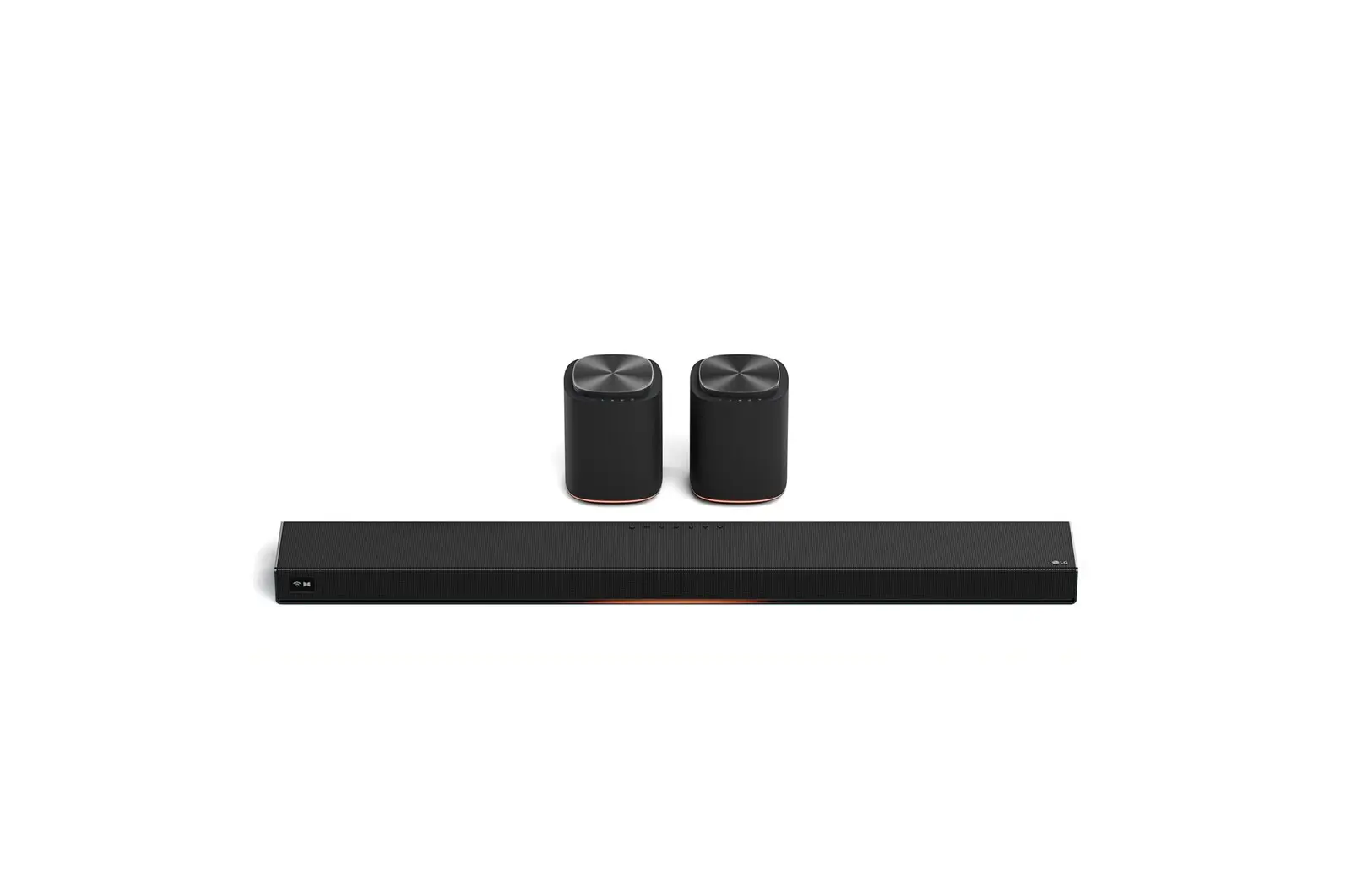 Front view of Sound Suite Immersive Suite 5 (set) with 2 surround speakers (H7 + M5 2ea) H7.M5M5003