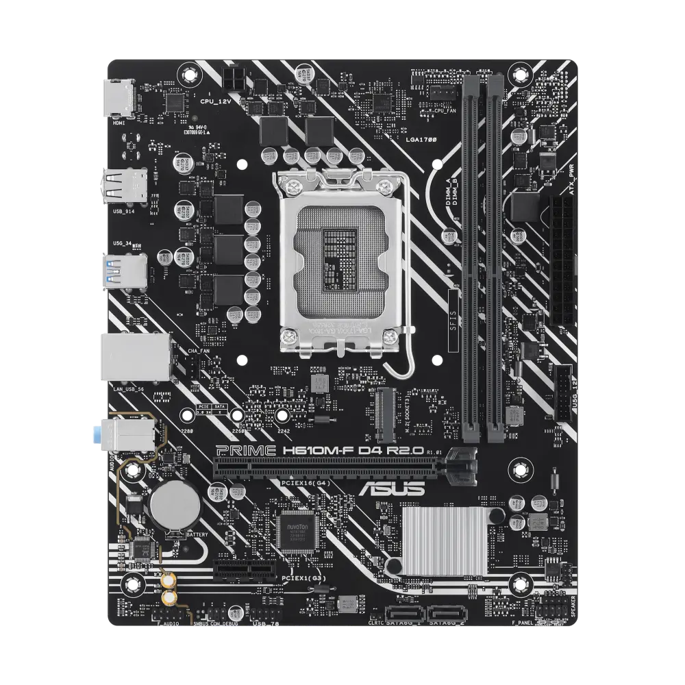 ASUS PRIME H610M-F D4 R2.0 official product image