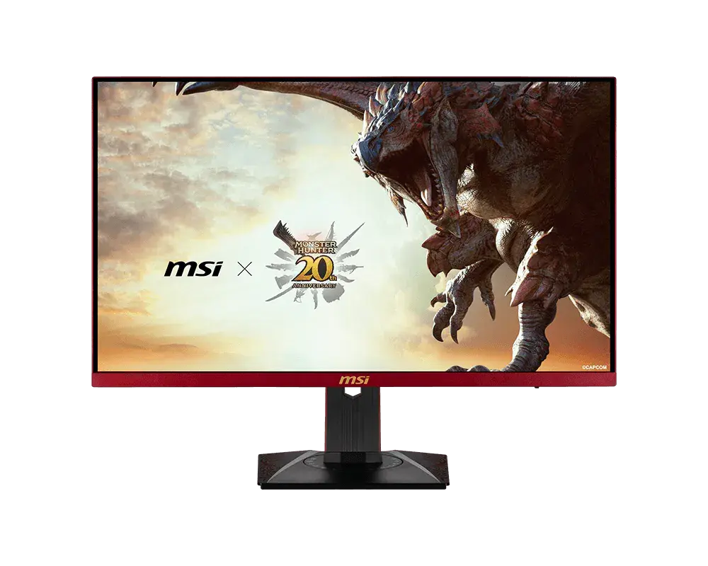 MSI MAG 274QRF QD E2 MONSTER HUNTER EDITION — original manufacturer model image
