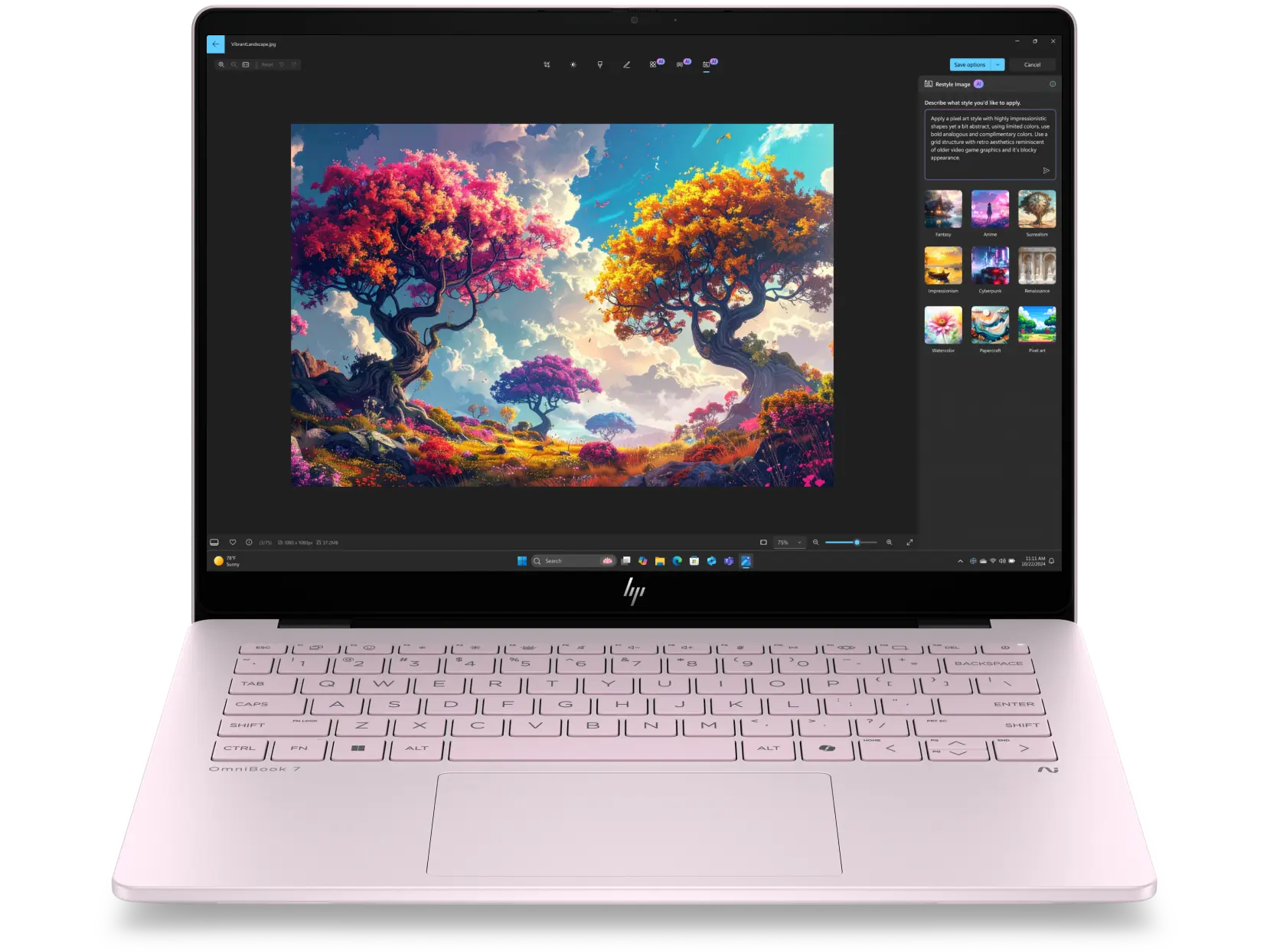 HP OmniBook 7 Laptop Next Gen AI 14-hg0002nax official product image