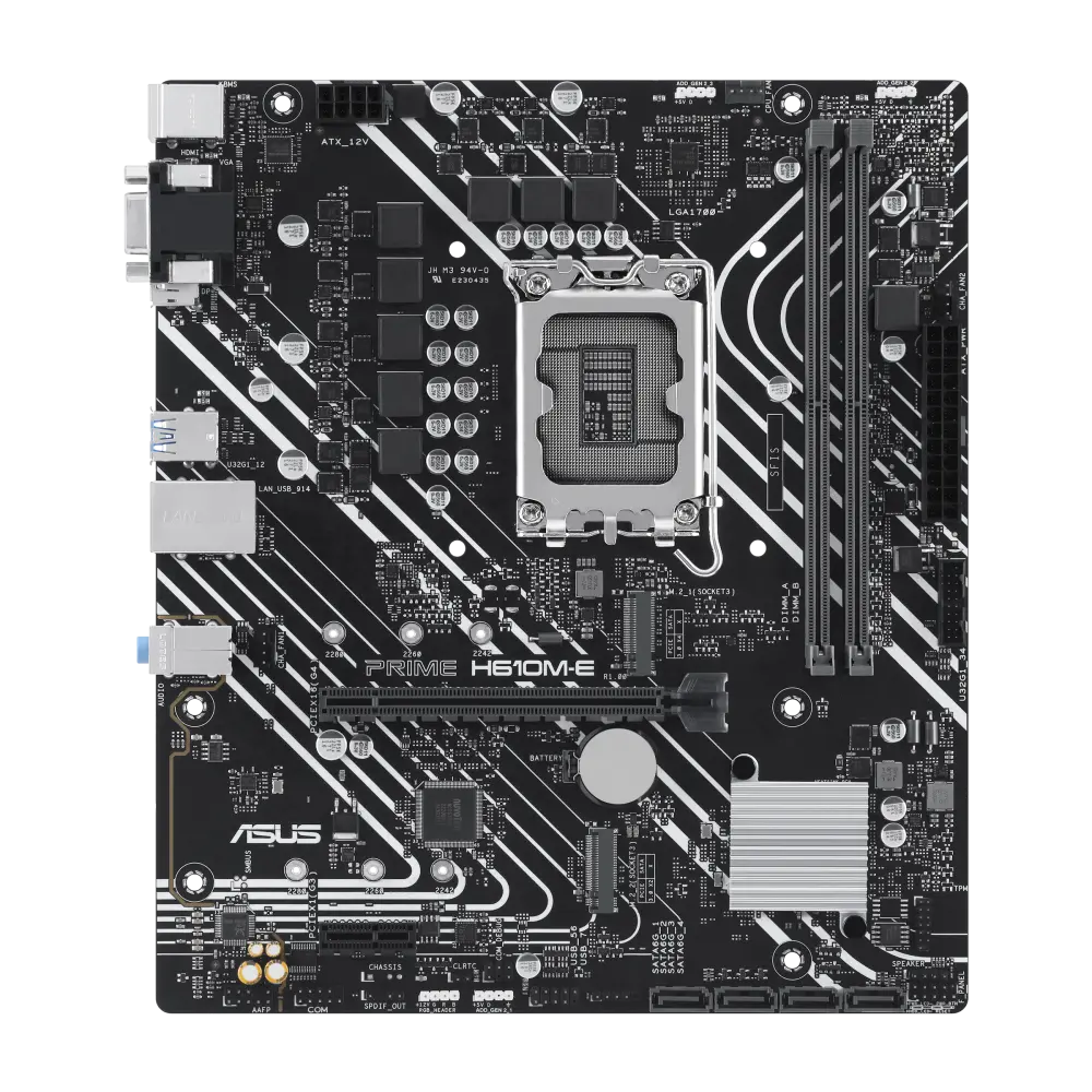 ASUS PRIME H610M-E-CSM official product image