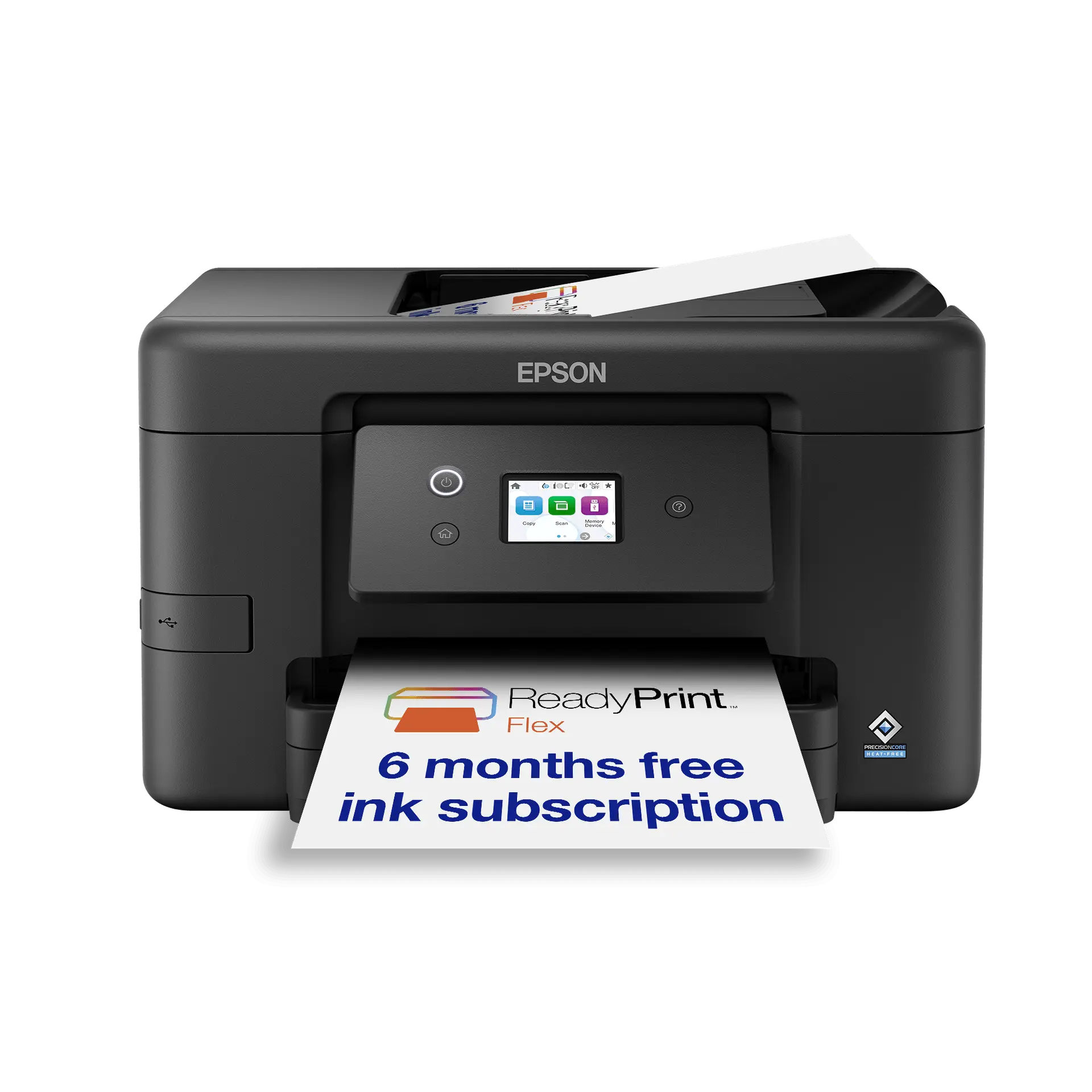 Epson WorkForce Pro WF-3920 A4 Multifunction Wireless Inkjet printer including 6 months free ink with ReadyPrint Subscription* — exact C11CM01401 manufacturer product image