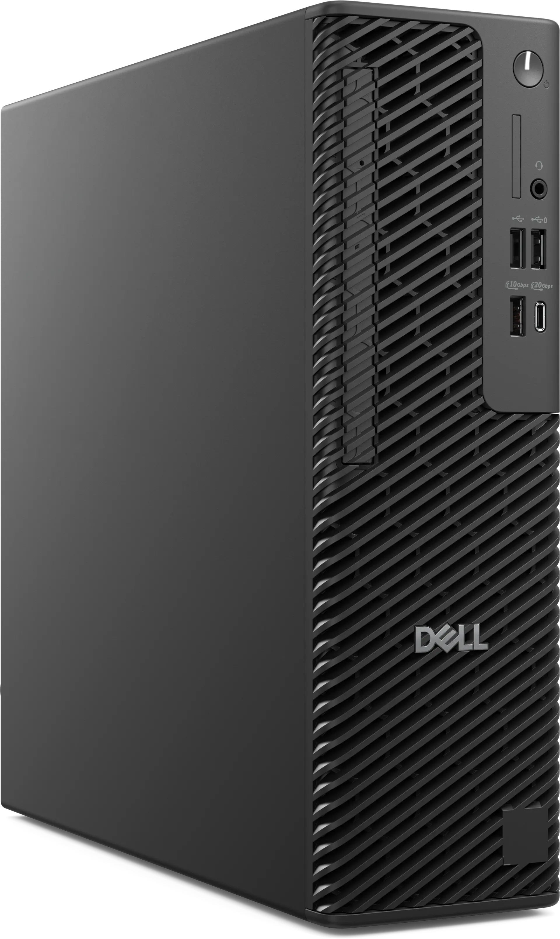 View right-facing Dell Pro Max Slim Desktop