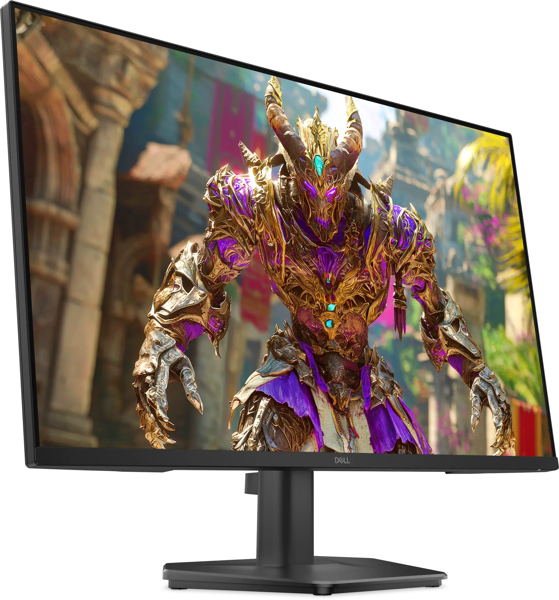 View right-facing Dell 27 inch SE2726HG Monitor