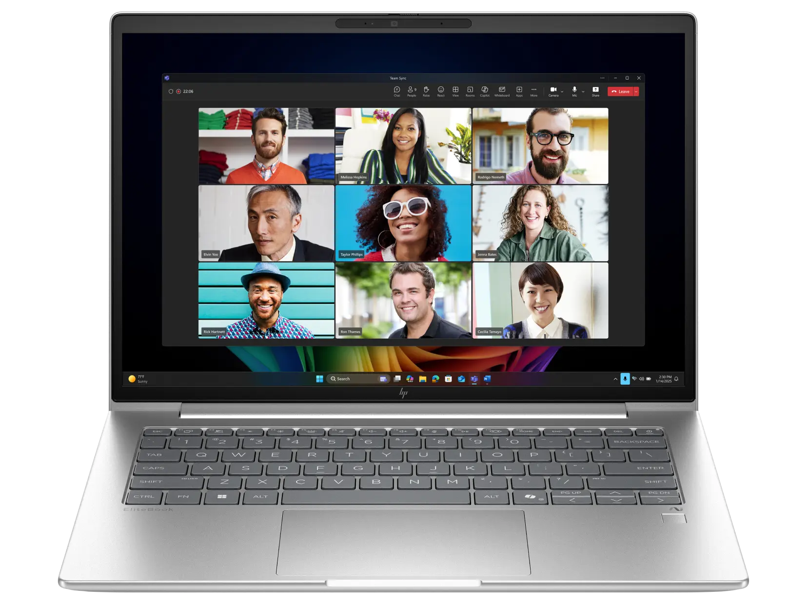 HP EliteBook 6 G1a 14 inch Notebook Next Gen AI PC Wolf Pro Security Edition official product image