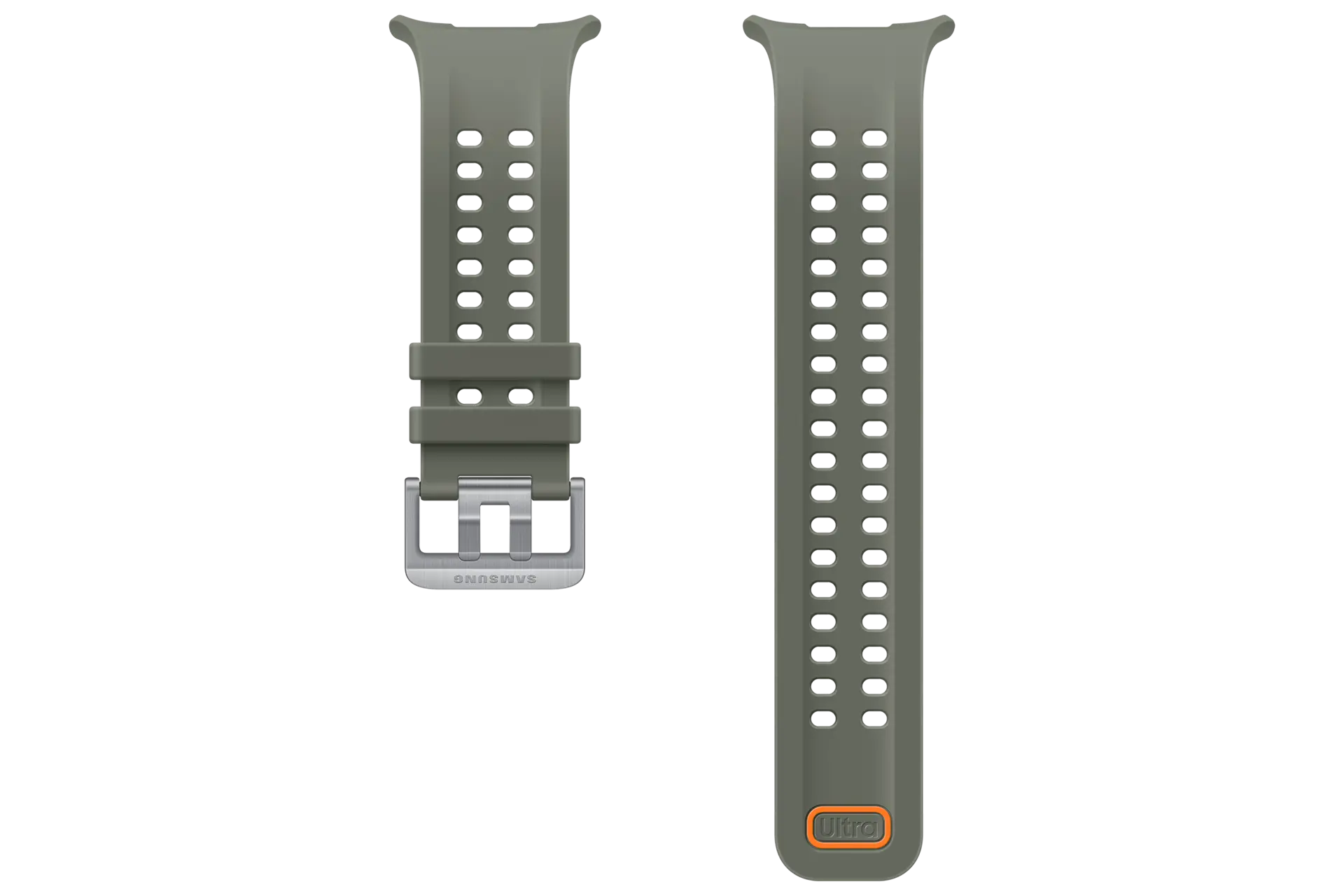 Marine Band (S/M/L) for Galaxy Watch Ultra2 Front Olive 