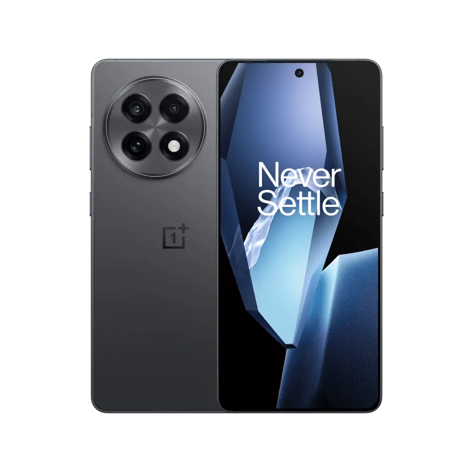 OnePlus 13R in Nebula Noir, official product view