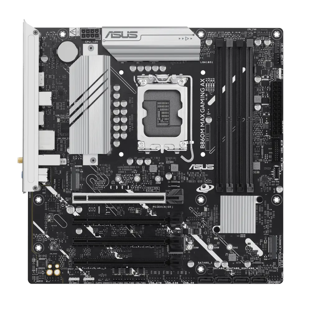 ASUS B860M MAX GAMING AX official product image