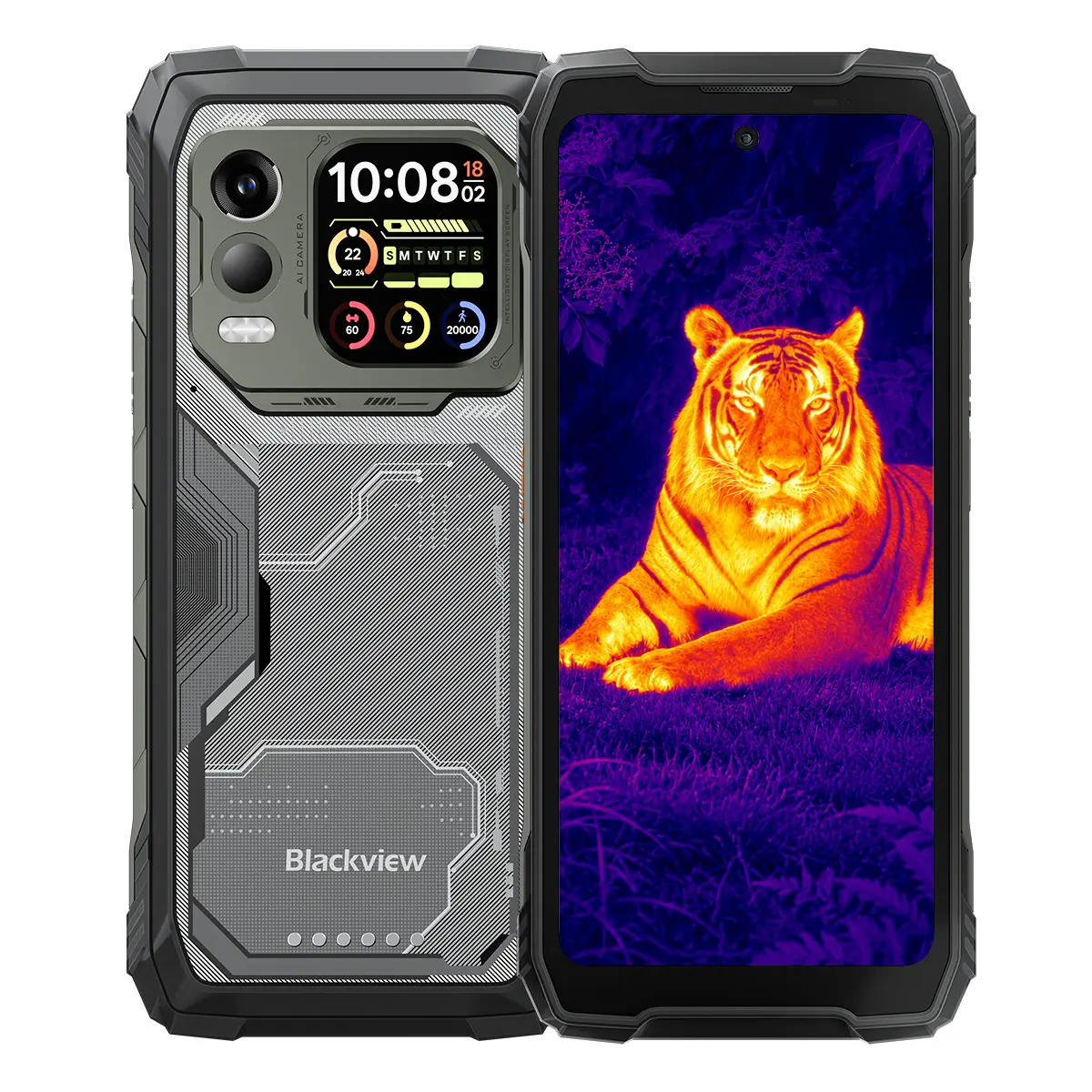 Blackview XPLORE X1 Pro, official exact-model product image for 12GB+256GB / Black / EU Plug.