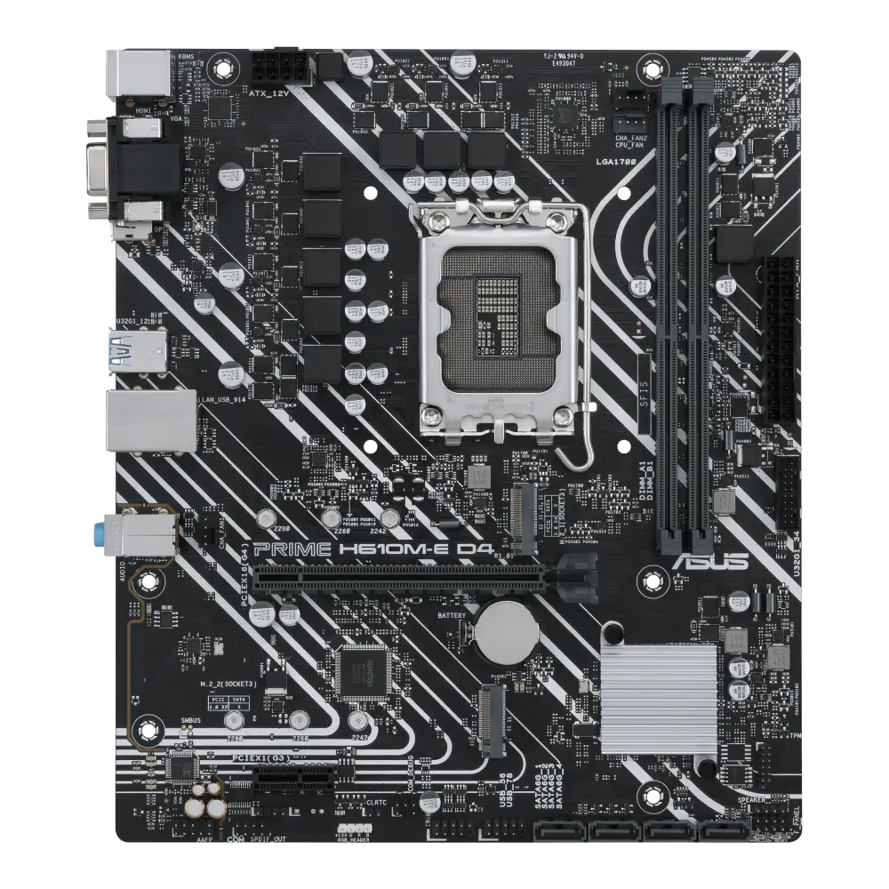 ASUS PRIME H610M-E D4-CSM official product image
