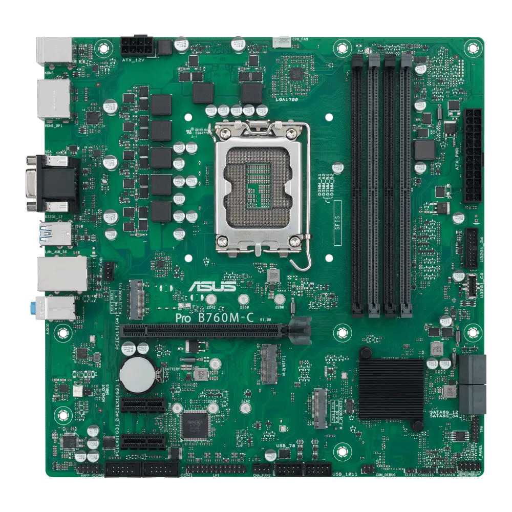 ASUS Pro B760M-C-CSM official product image