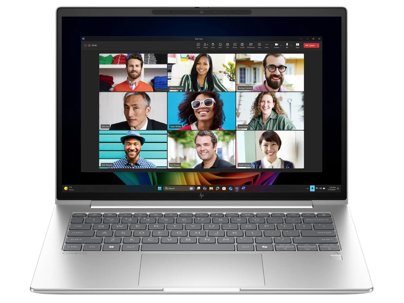 HP EliteBook 6 G1q 14 inch Notebook Next Gen AI PC Wolf Pro Security Edition official product image