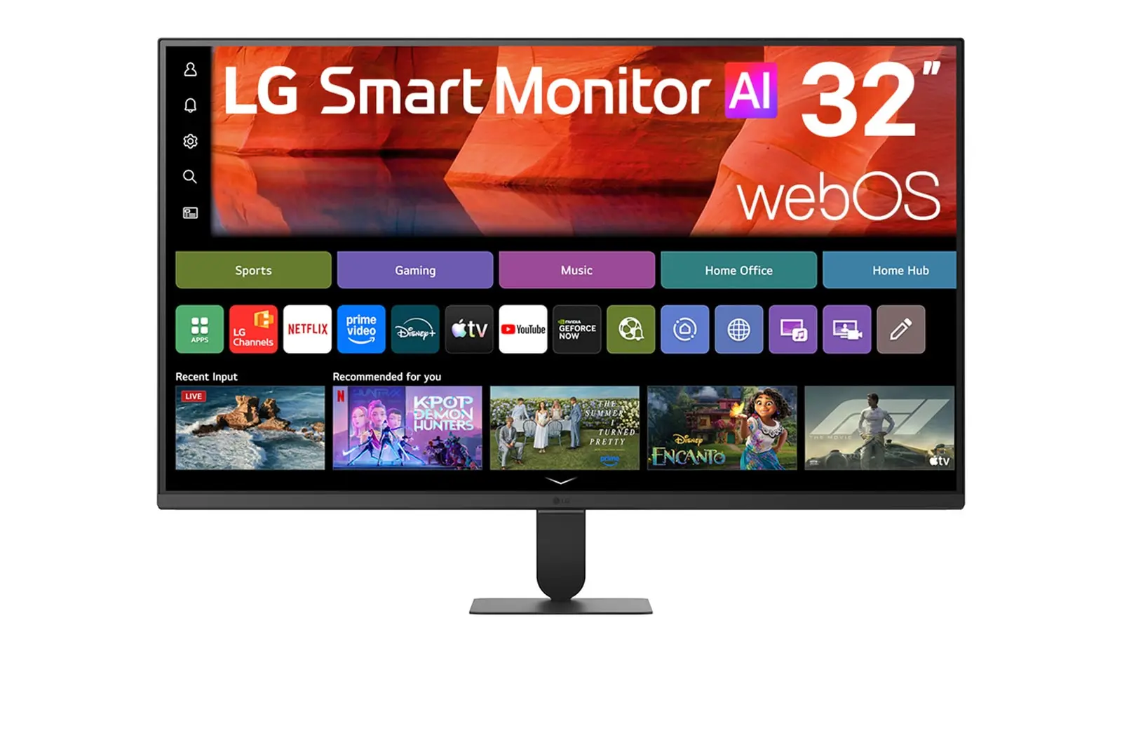 LG 32U501SB-B official product image