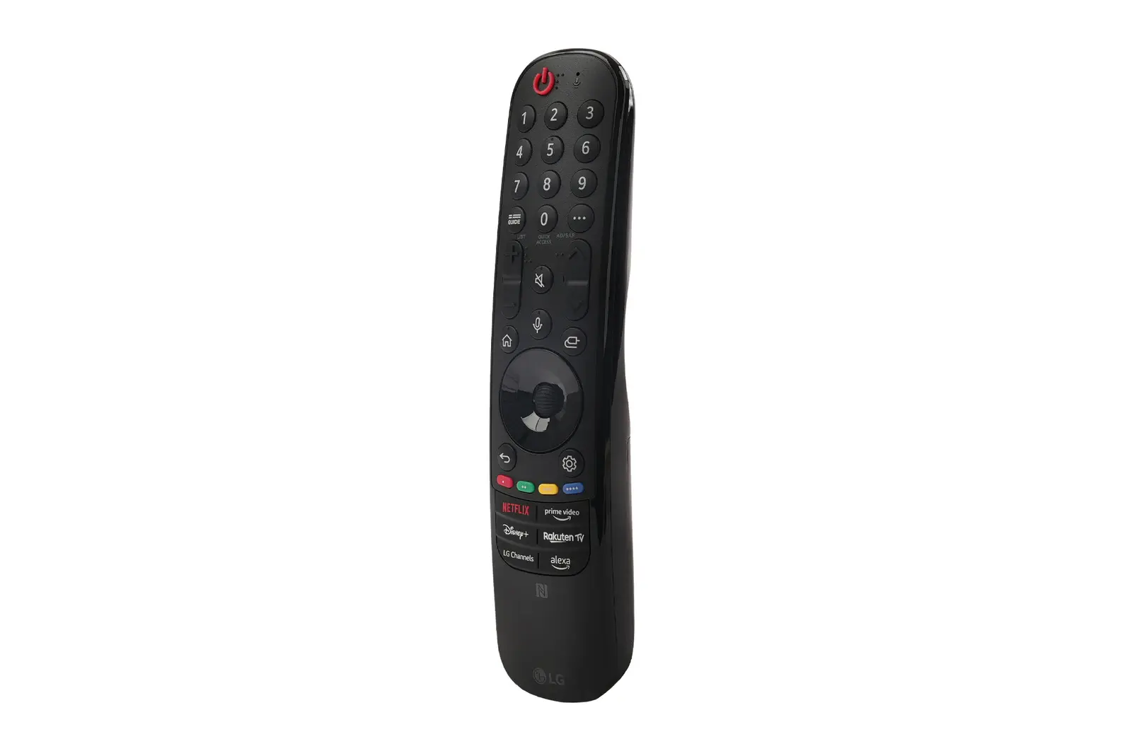 Front view of LG TV MR24GN Magic Remote Control for 2024 Series - AKB76045103 AKB76045103
