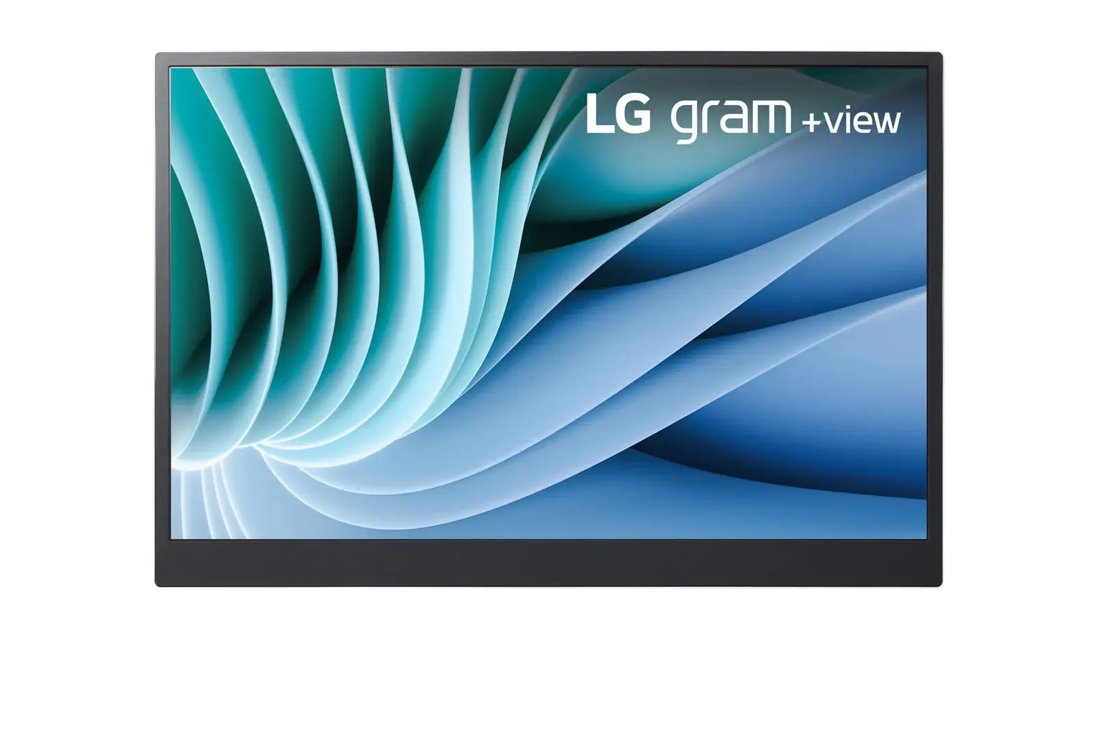 Front view of 16-inch +view for LG gram Portable Monitor with USB Type-C™ 16MR70