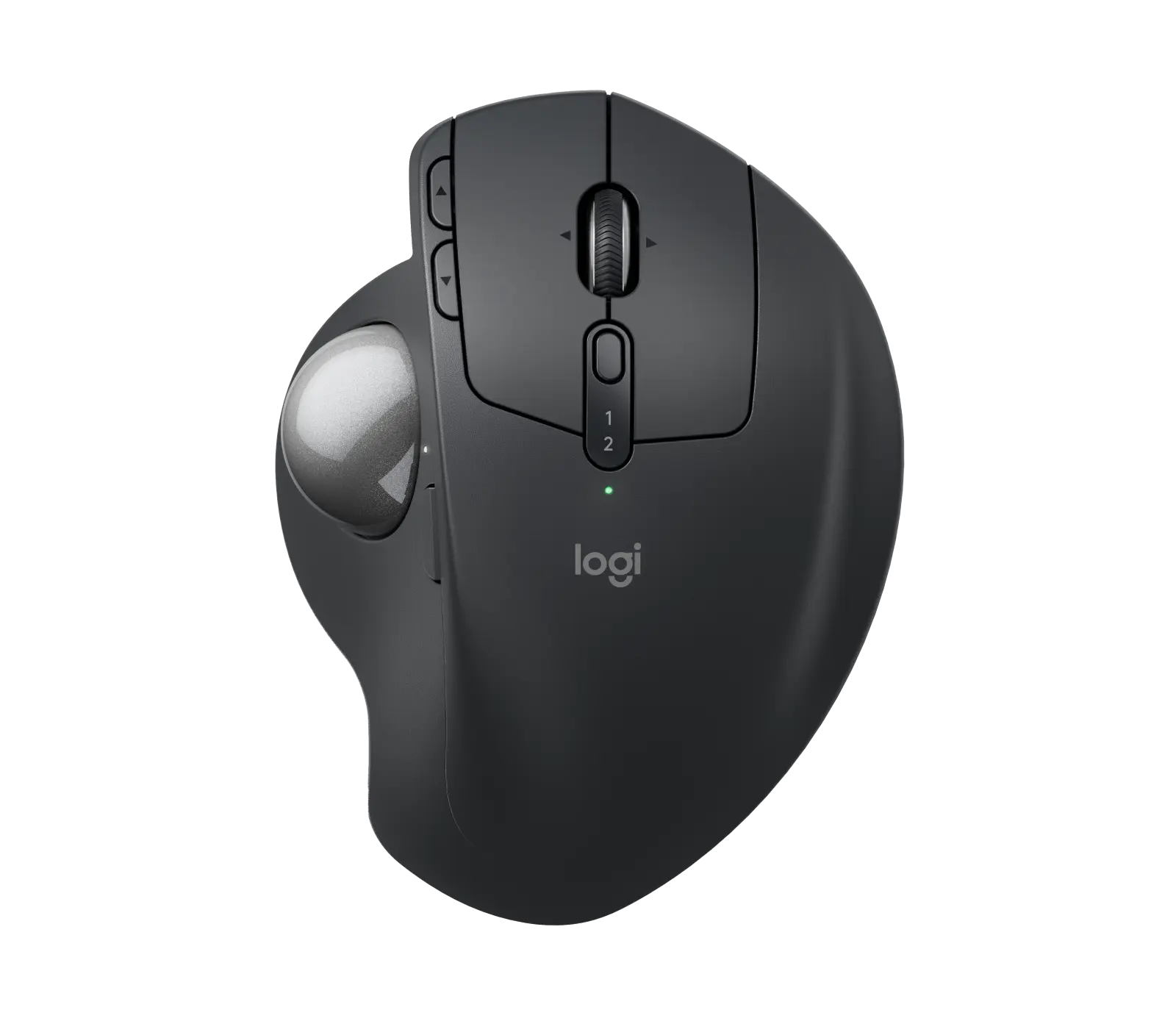 Logitech MX Ergo S wireless trackball in Graphite: official product image