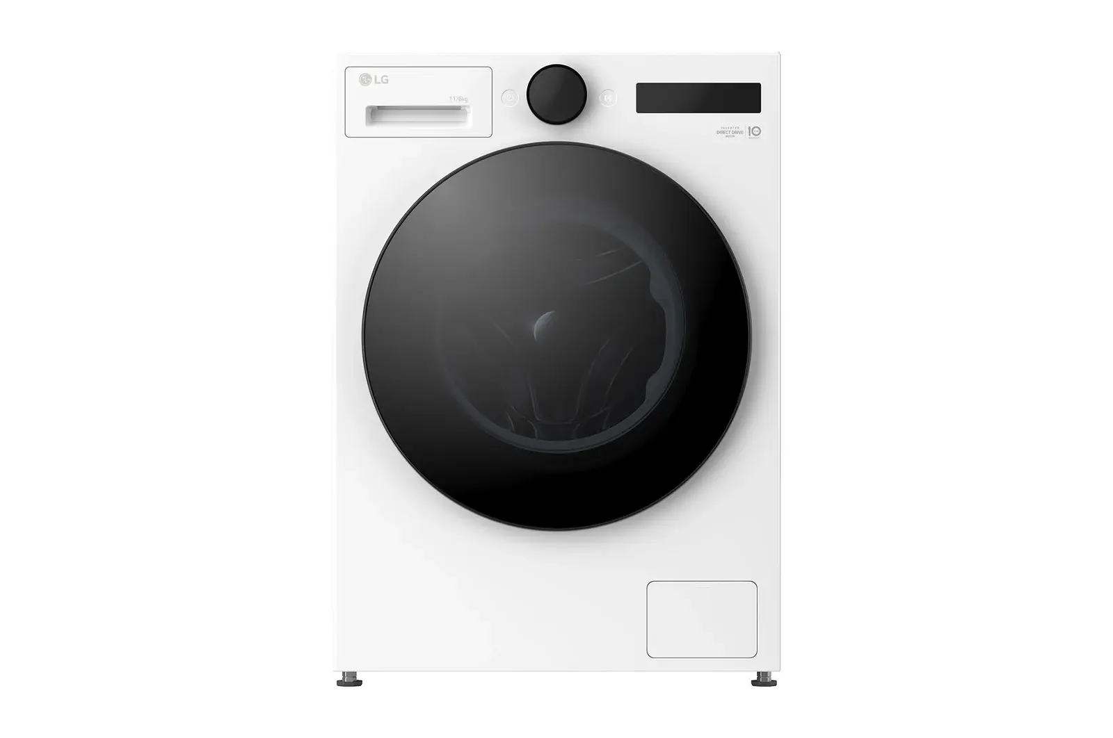 Front view of 11kg / 6kg AI Direct Drive™ Washer Dryer Series 7, White W4X7016TWB