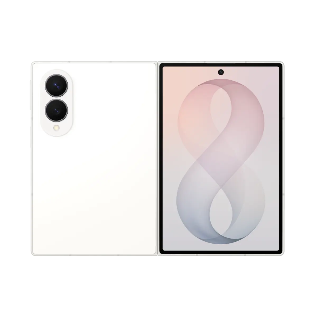 Galaxy Z Fold8 Front Cream 