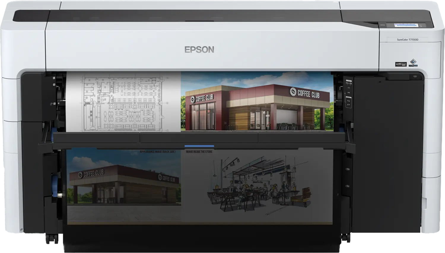 Epson SureColor SC-T7700D (with Adobe PostScript) — exact C11CH83301A1 manufacturer product image