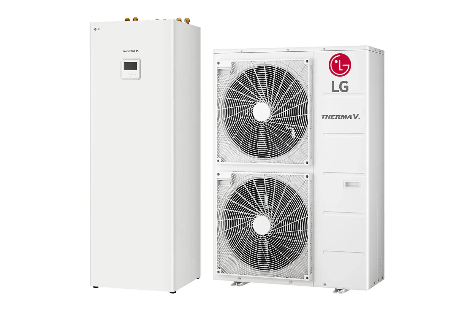 Front view of R32 Hydrosplit IWT, 3Ø, 16kW HN1616Y NB1 + HU163MRB U30