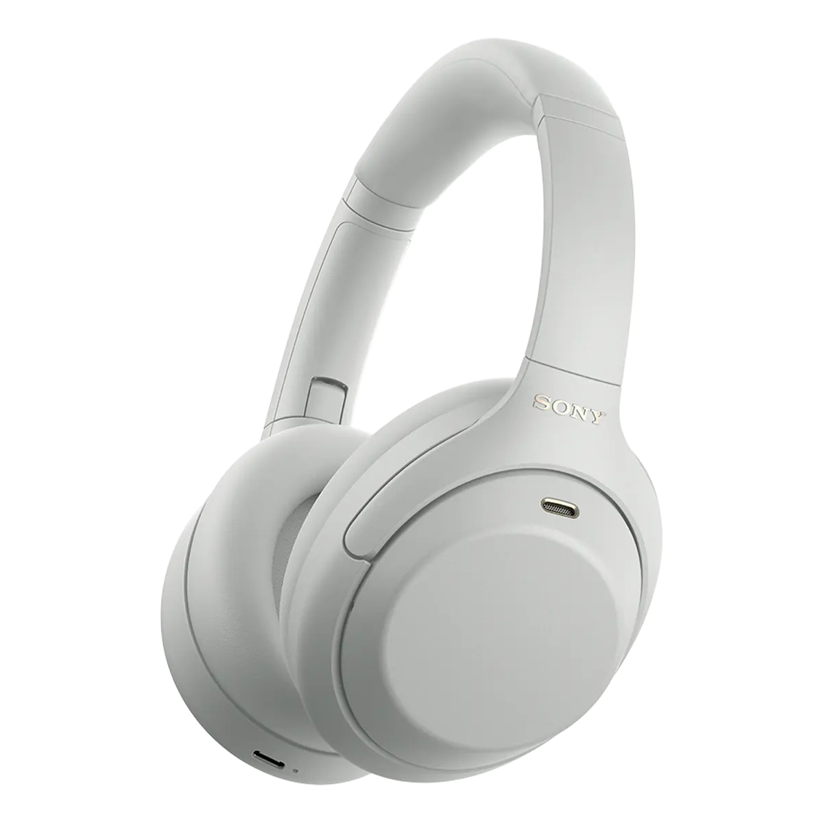 Sony WH-1000XM4C in Platinum Silver, official image for WH1000XM4CS.CE7