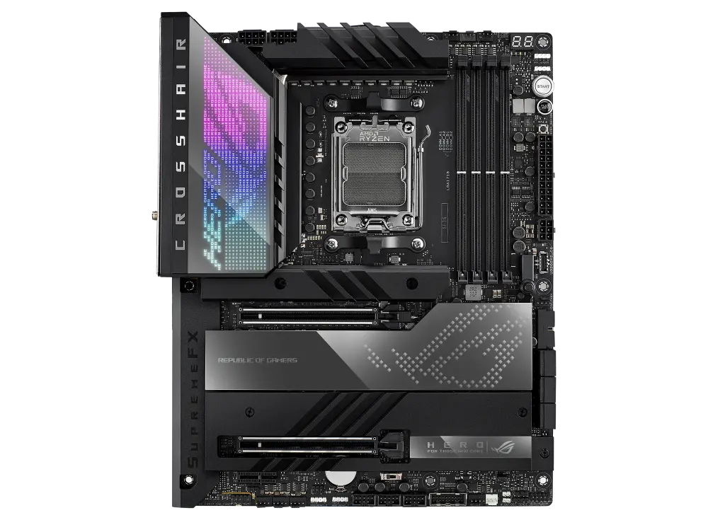ASUS ROG CROSSHAIR X670E HERO official product image