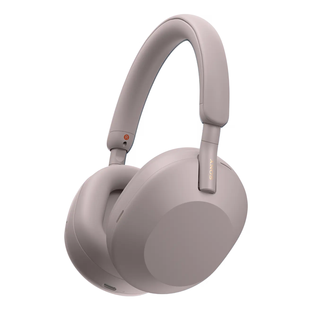 Sony WH-1000XM5 in Smoky Pink, official image for WH1000XM5P.CE7
