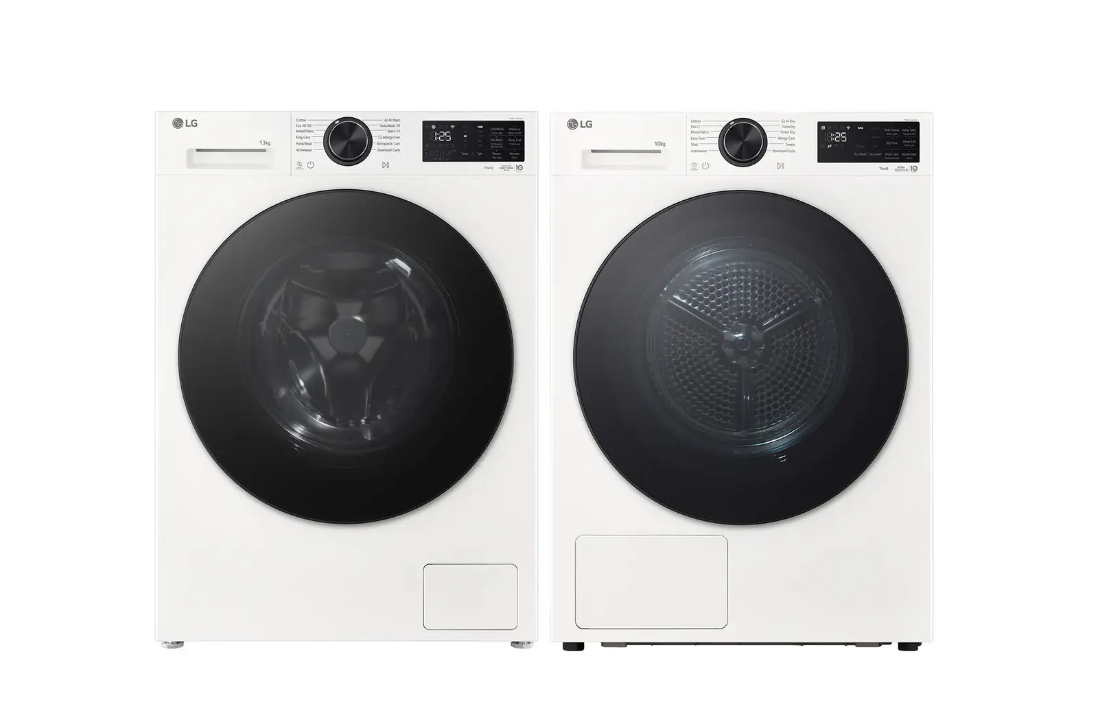 Front view of 13kg Washing Machine + 10kg Tumble Dryer Bundle, Series 5, White F4X5013TWB.RHX5
