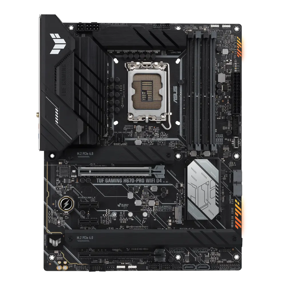 ASUS TUF GAMING H670-PRO WIFI D4 official product image