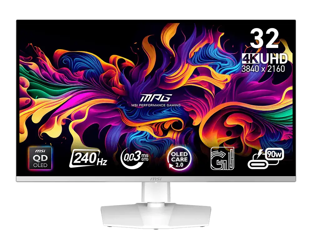 MSI MPG 321URXW QD-OLED — original manufacturer model image