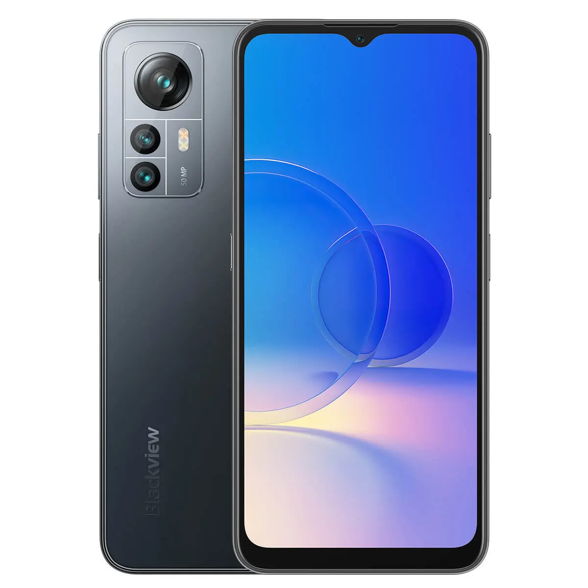 Blackview A85, official exact-model product image for 8GB+128GB / Black.