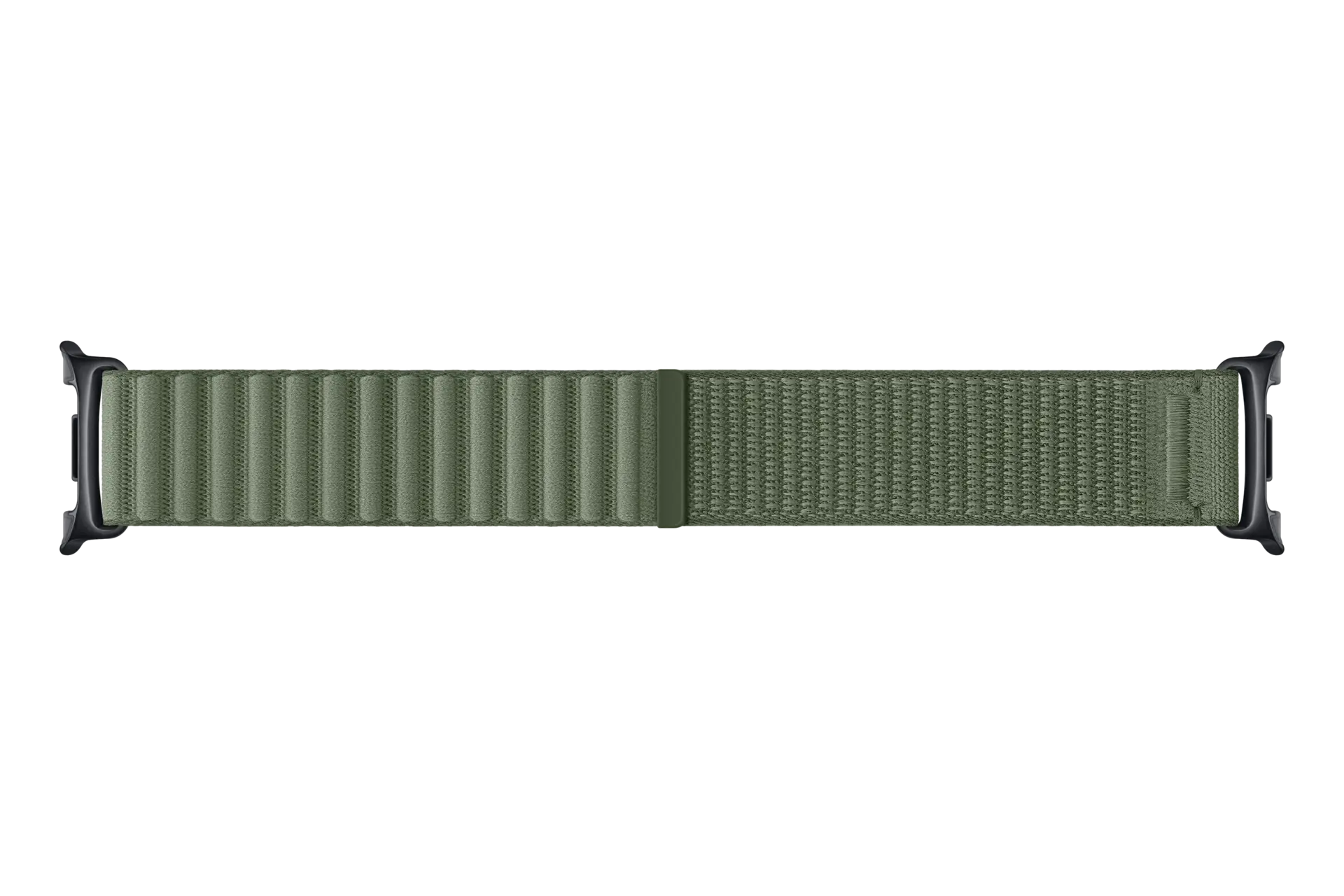 Fabric Band (M/L) for Galaxy Watch9 (Watch8) Front Olive 