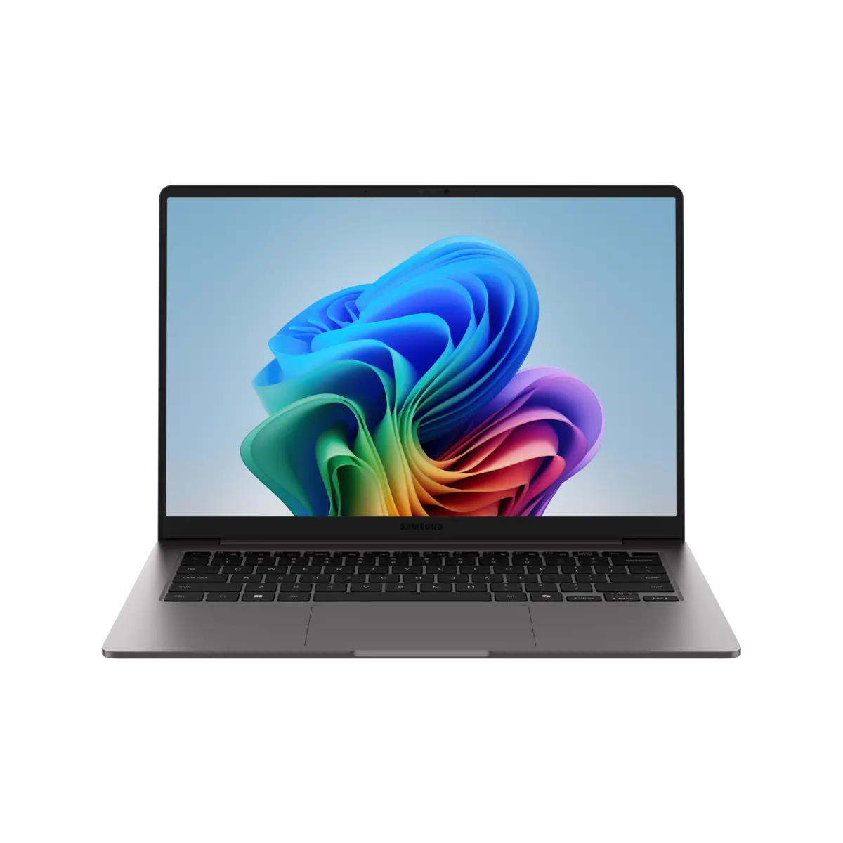 Galaxy Book6 (14", Intel Ultra 7, 32GB), a Copilot+ PC Front Gray 
