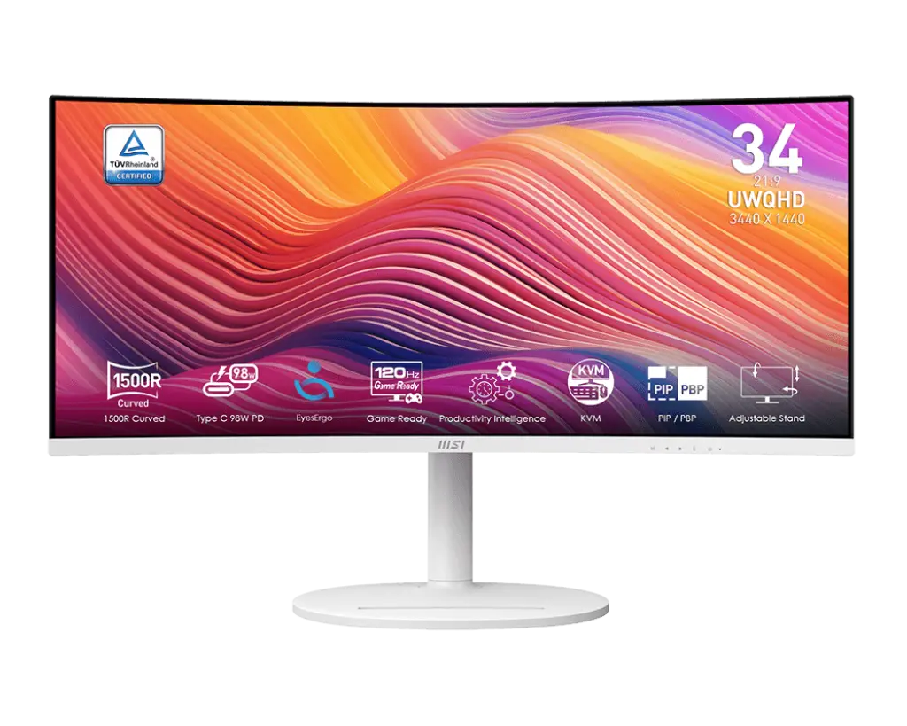 MSI Modern MD342CQPW official product image