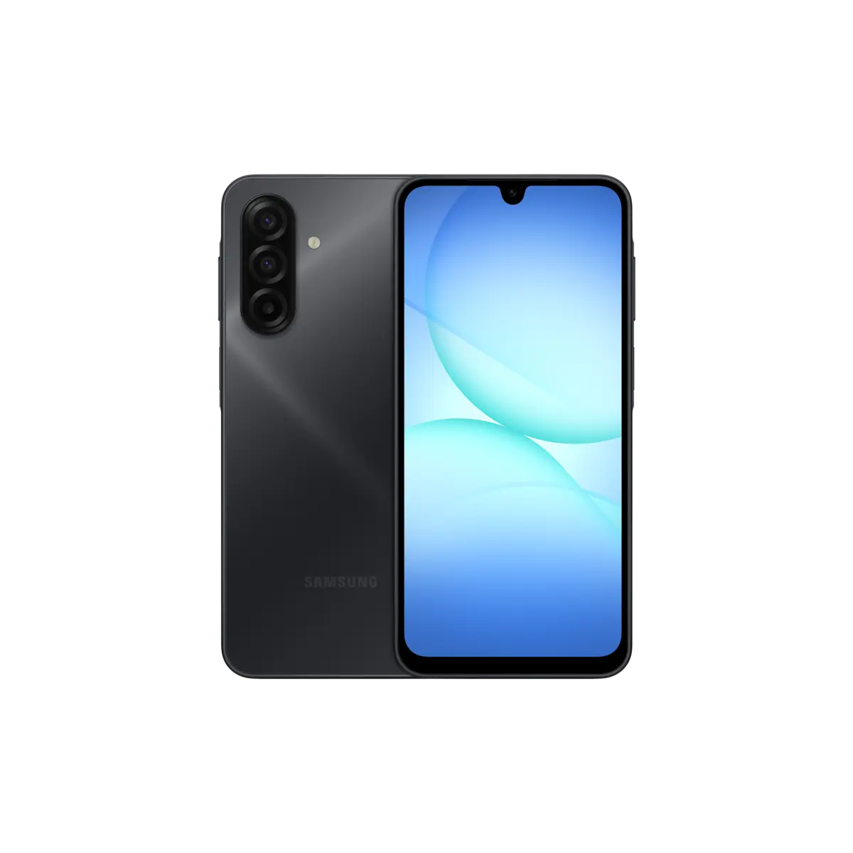 Samsung Galaxy A17 in Black, official product view
