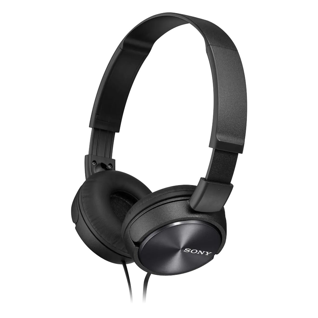 Sony MDR-ZX310 in Black, official image for MDRZX310B.AE