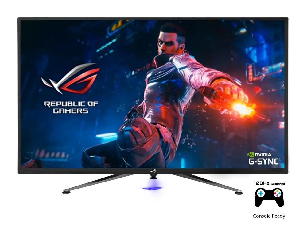 ASUS ROG SWIFT PG43UQ official product image